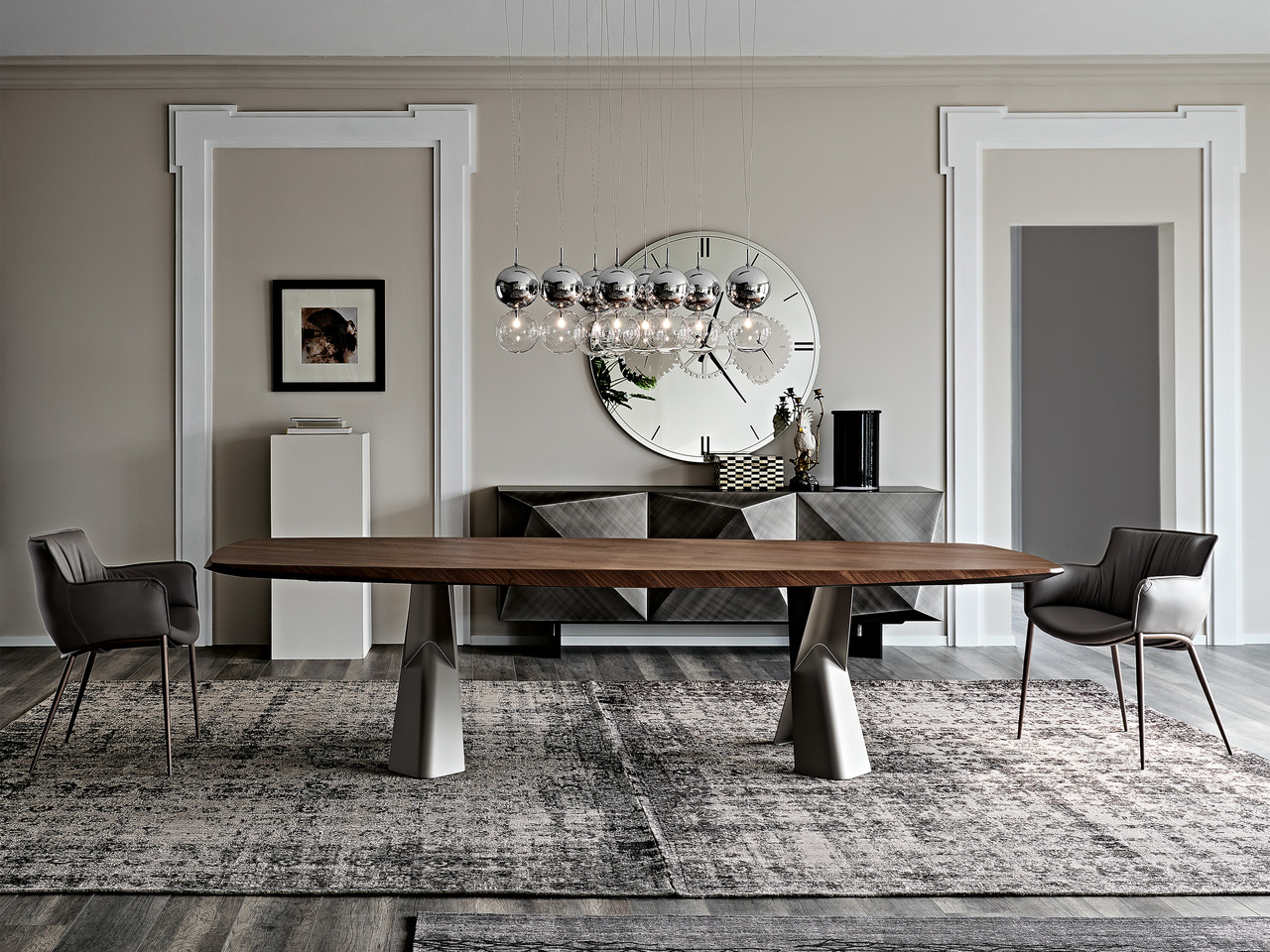Cattelan Italia Mad Max Wood Table, view 2