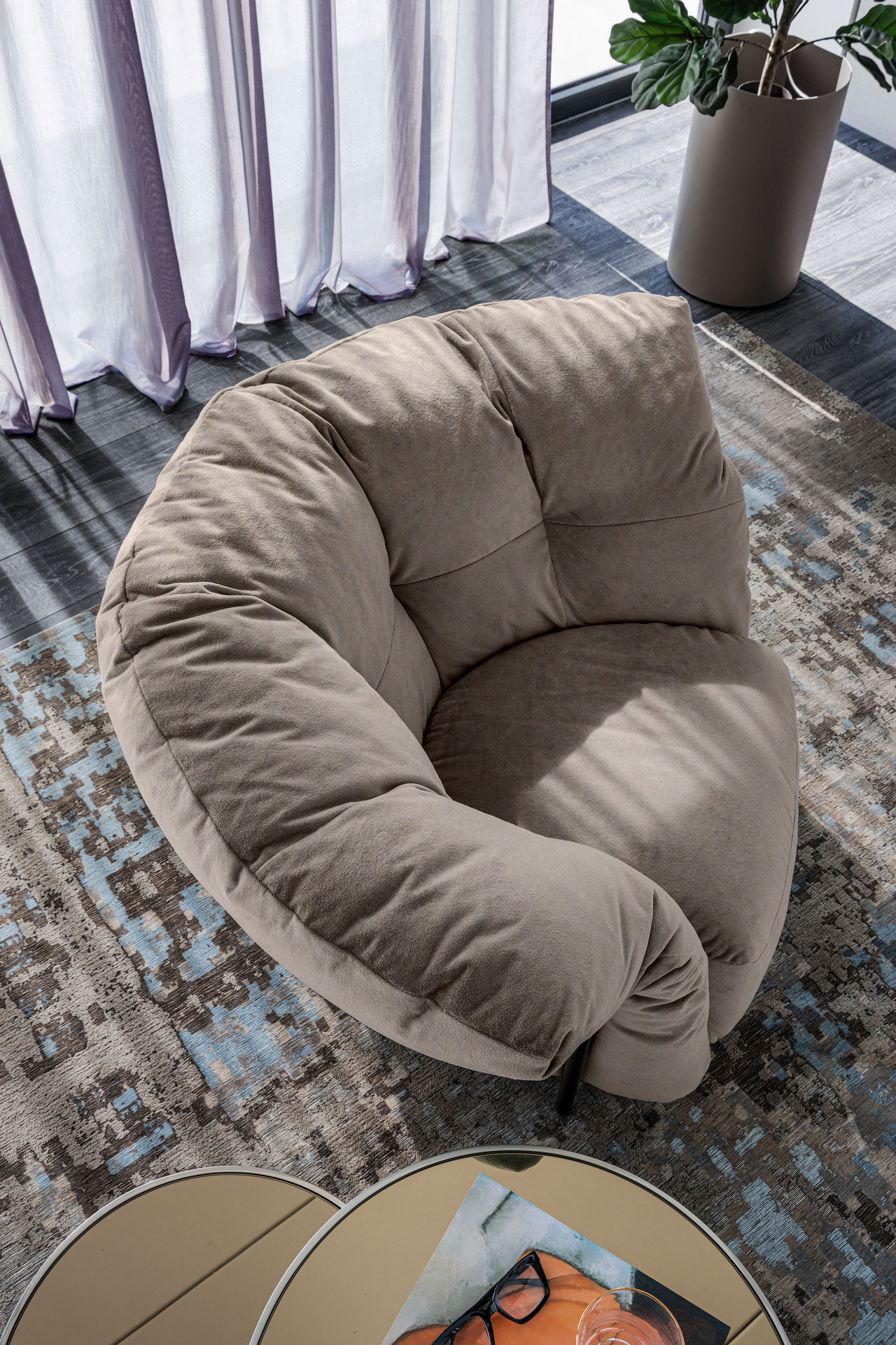 Cattelan Italia Margaret Armchair, view 3