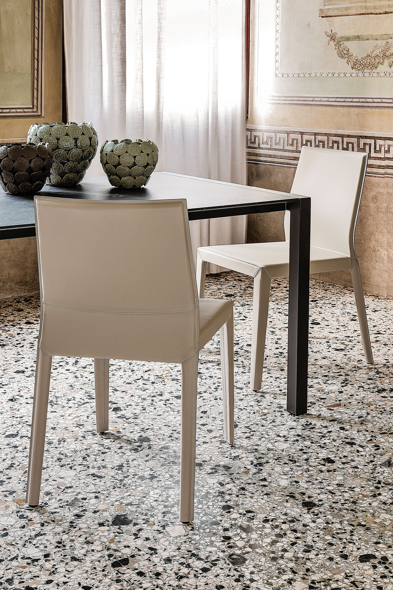 Cattelan Italia Margot Leather Chair, view 3