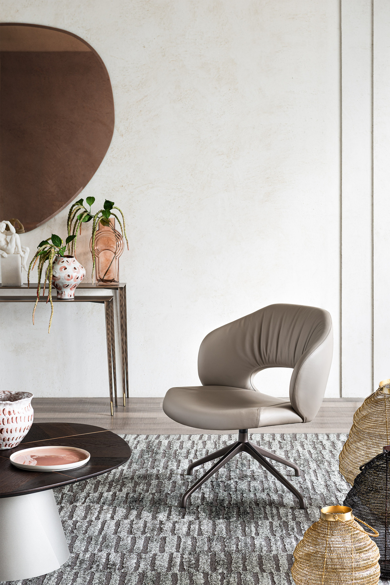 Cattelan Italia Miranda Lounge Armchair, view 2