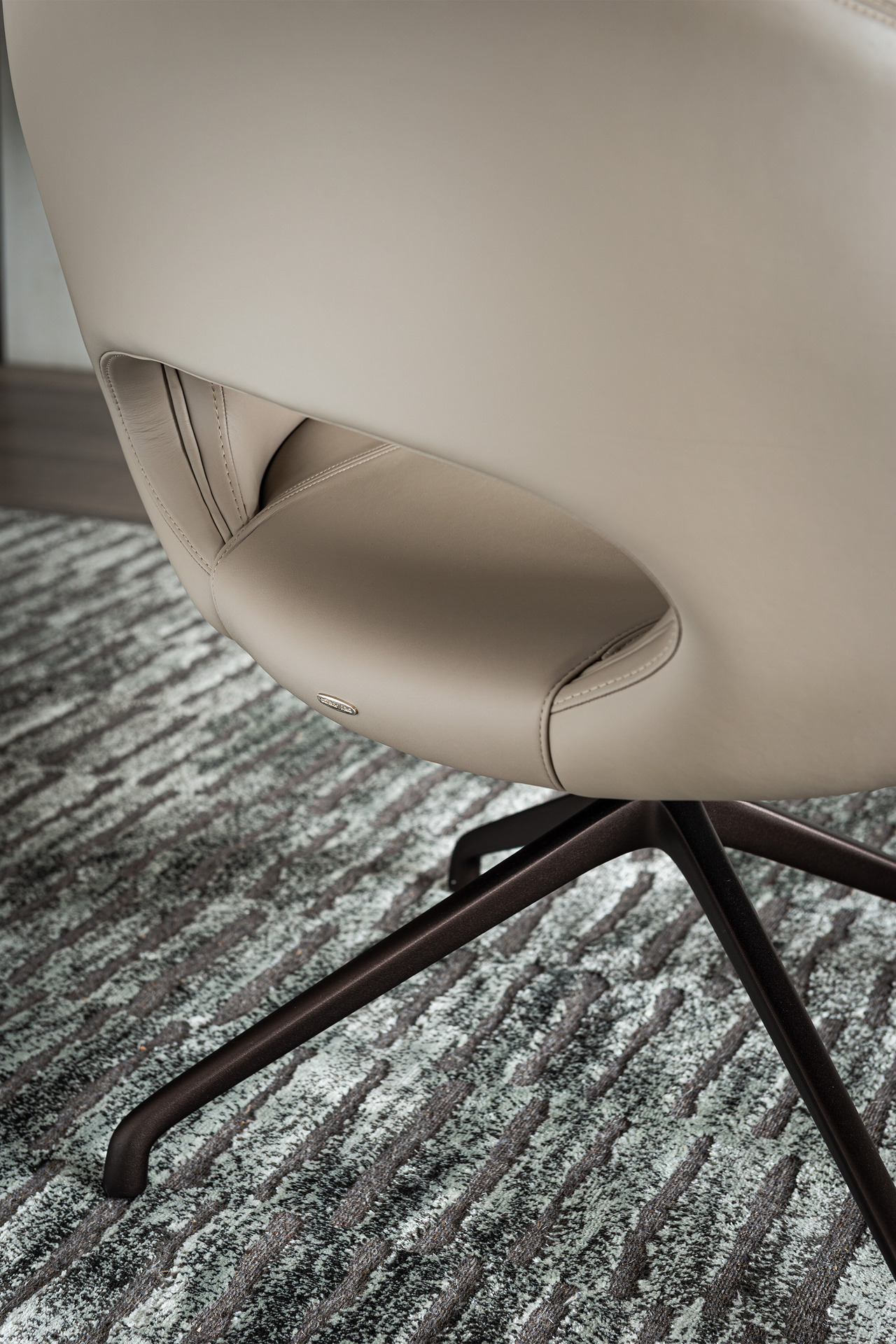 Cattelan Italia Miranda Lounge Armchair, view 3