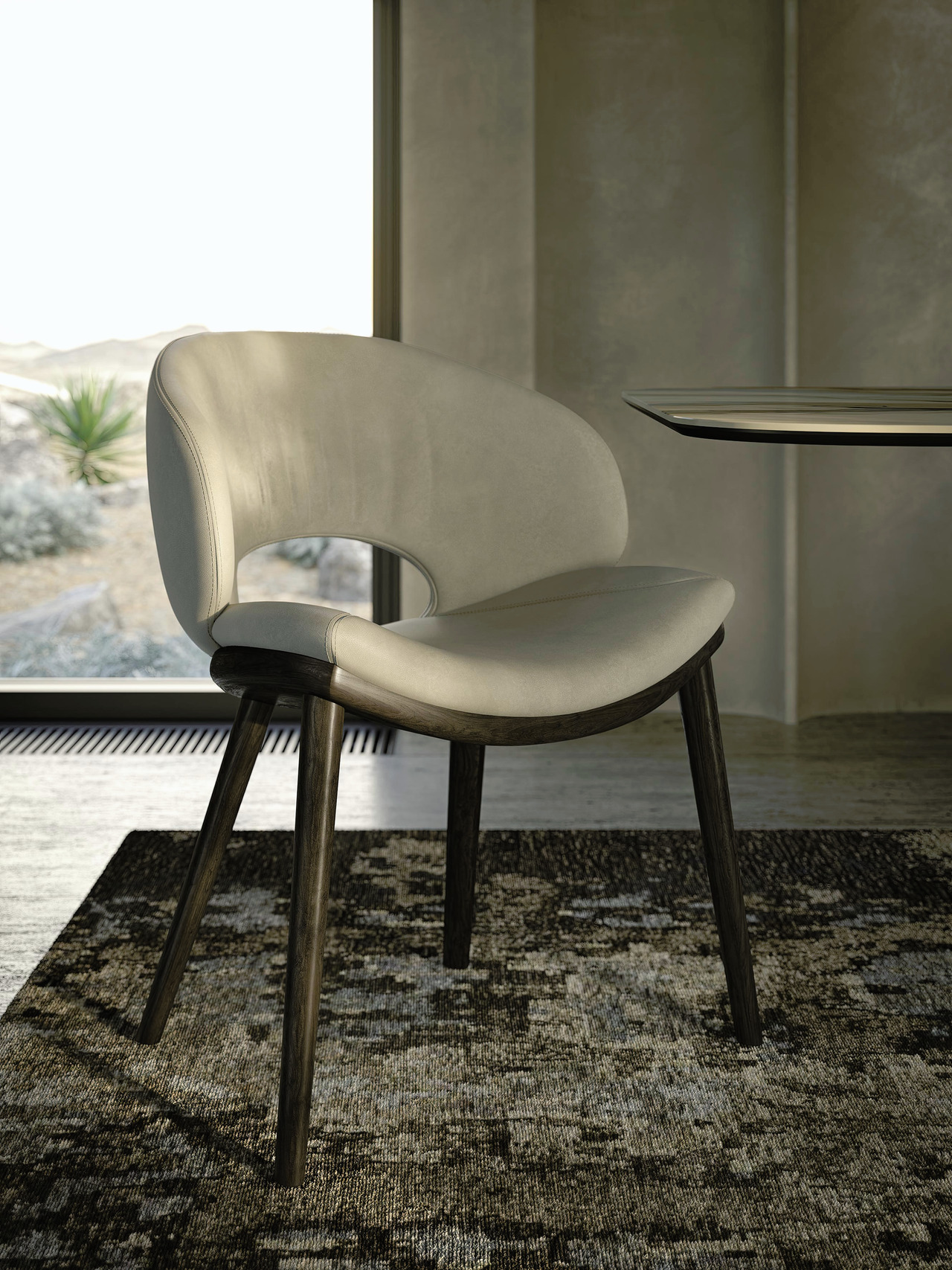 Cattelan Italia Miranda Wood Chair, view 2