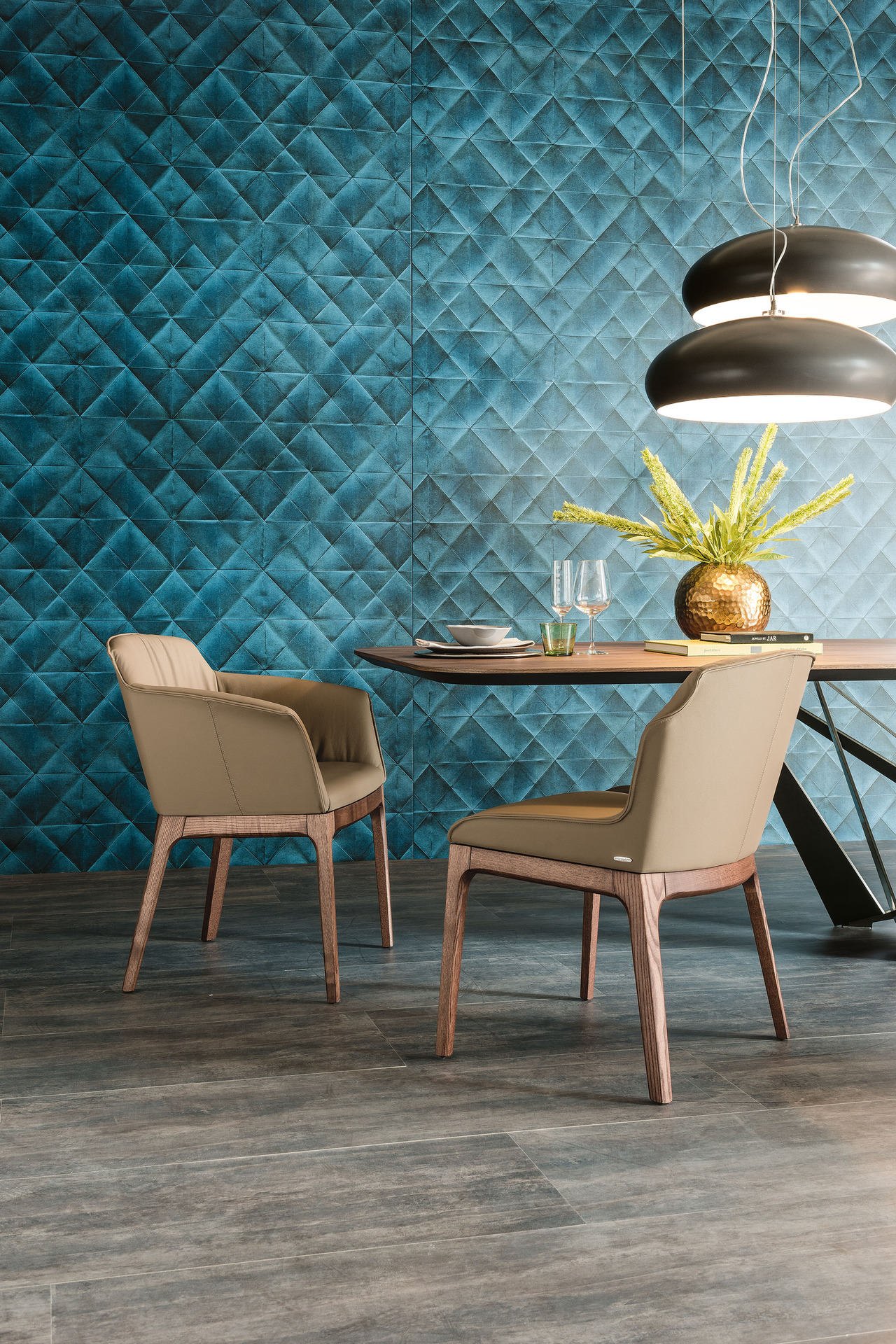 Cattelan Italia Musa Chair with Armrests, view 2