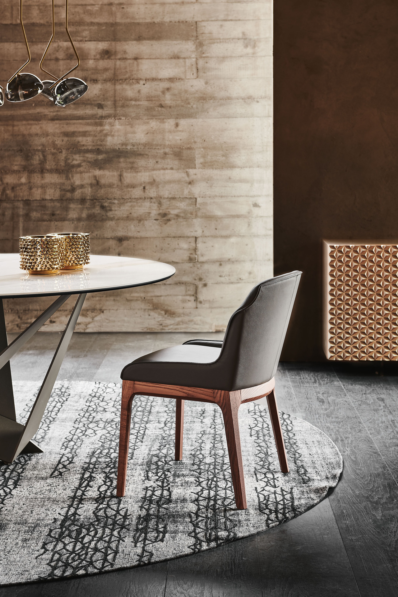 Cattelan Italia Musa Chair with Armrests, view 3