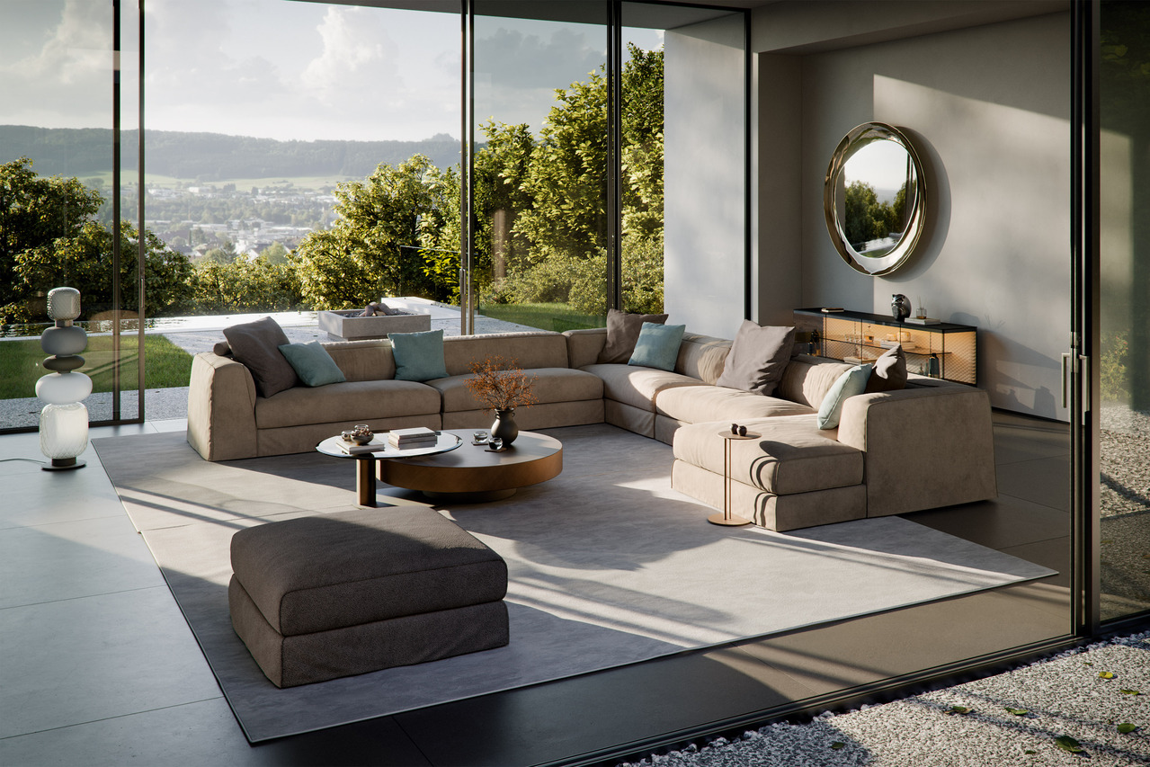 Cattelan Italia Mykonos Sofa, view 4