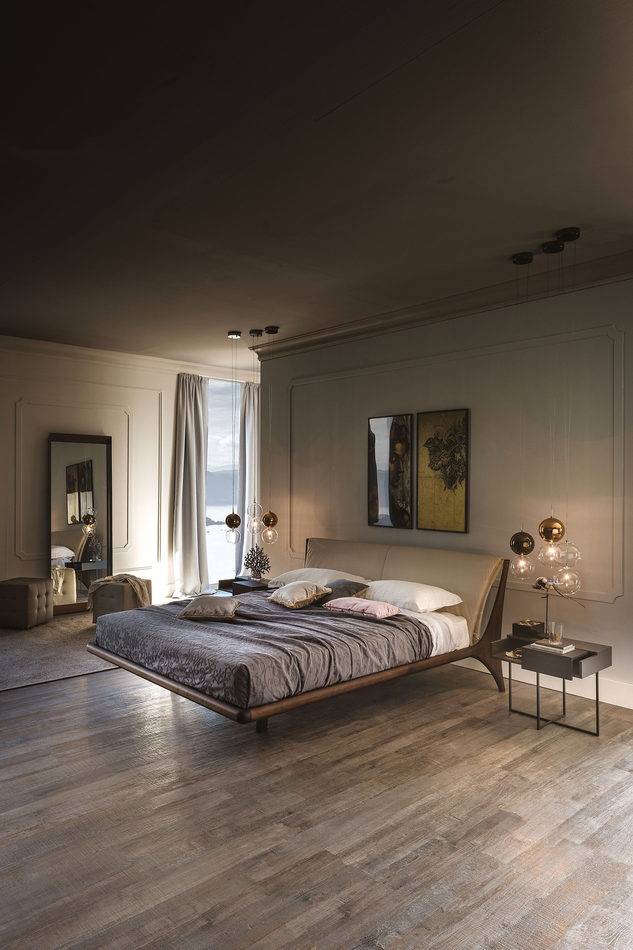 Cattelan Italia Nelson Designer Bed, view 3