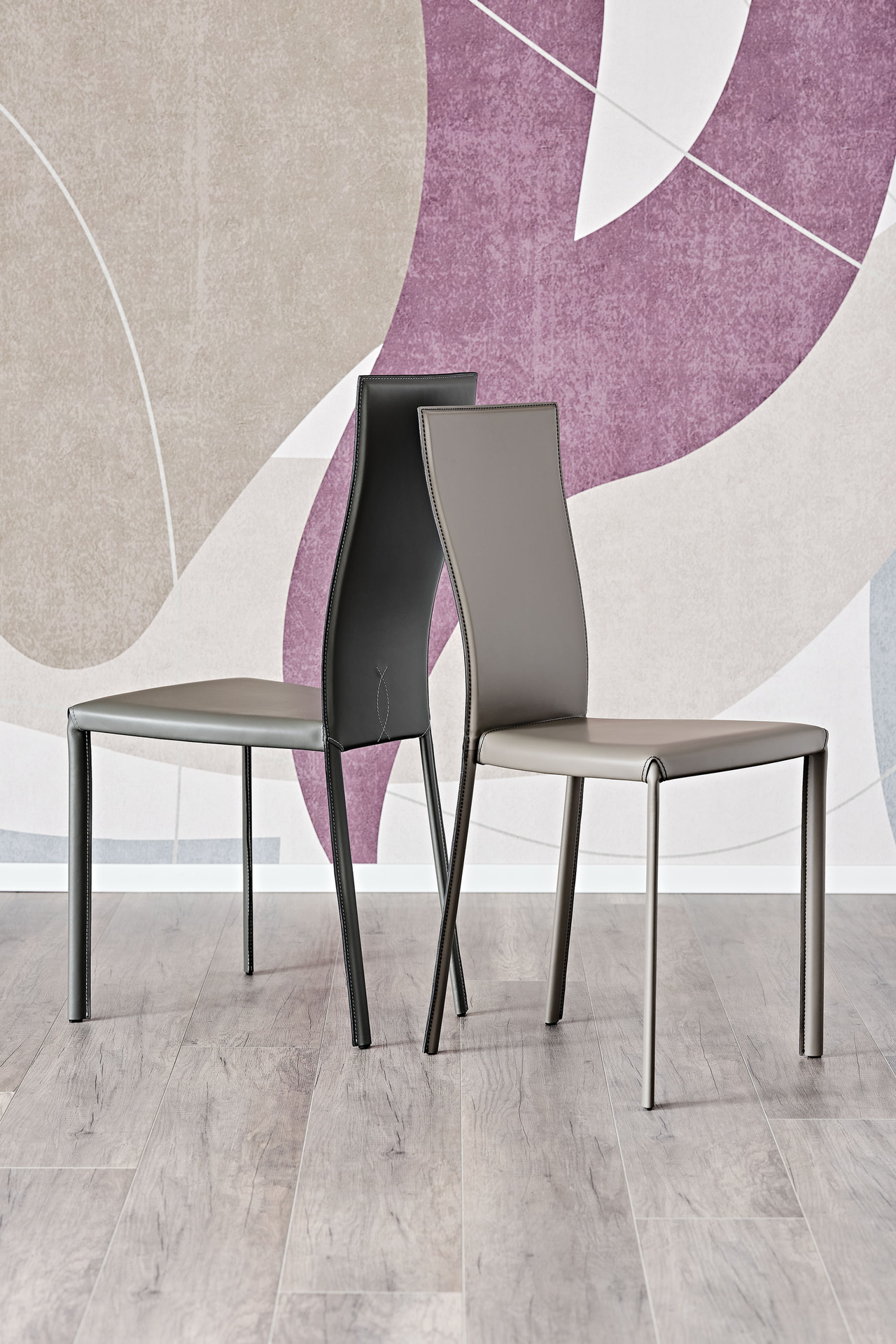 Cattelan Italia Nina Leather Chair, view 3