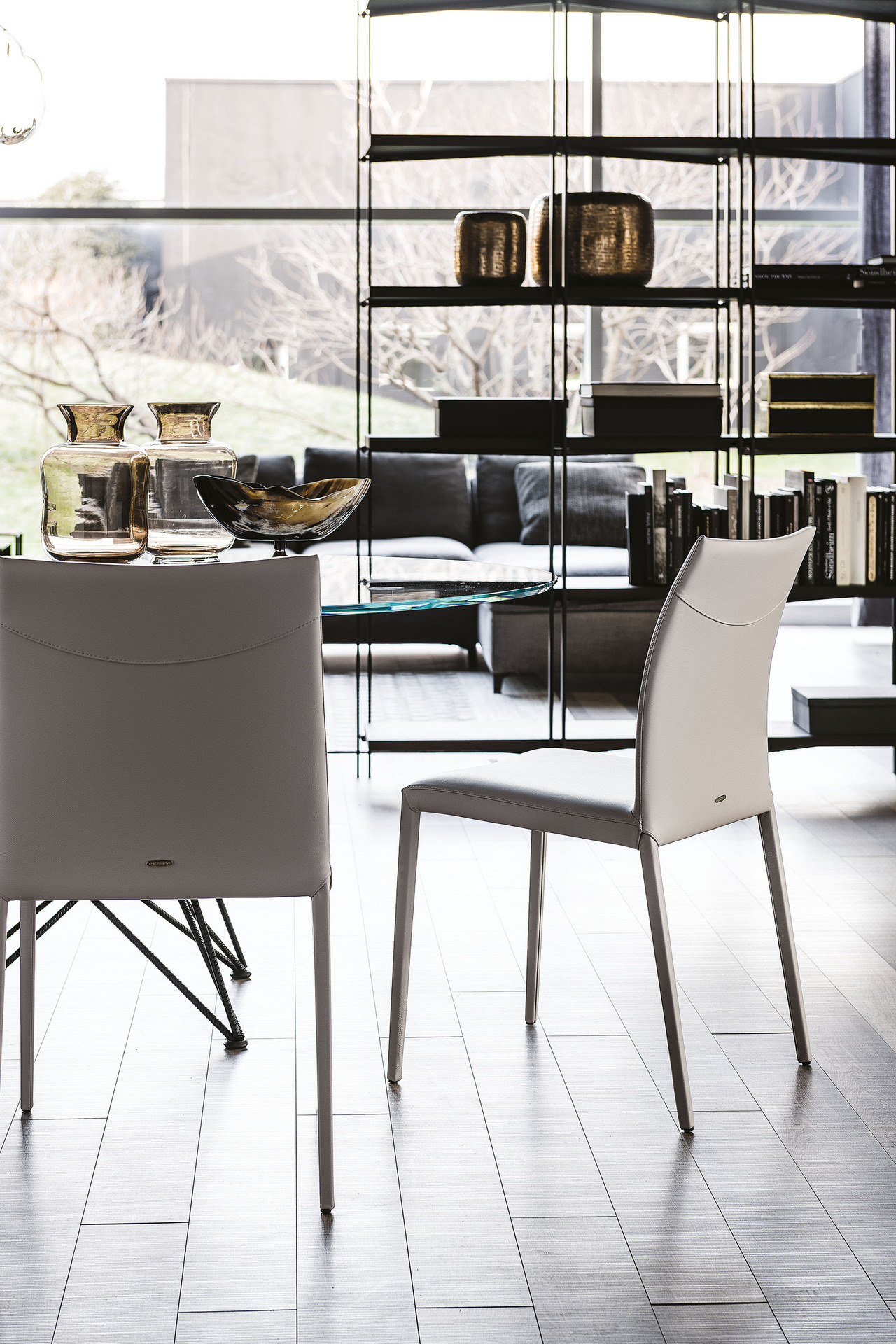 Cattelan Italia Norma Chair with Armrests, view 3