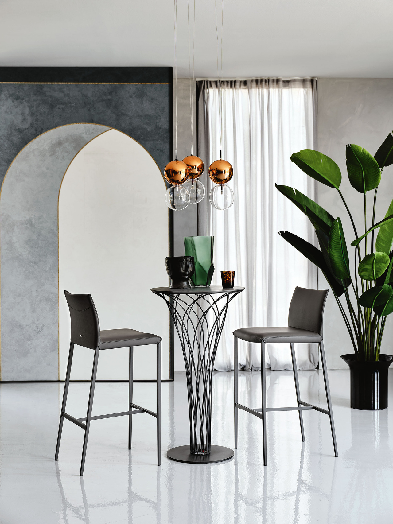 Cattelan Italia Norma ML Bar Stool