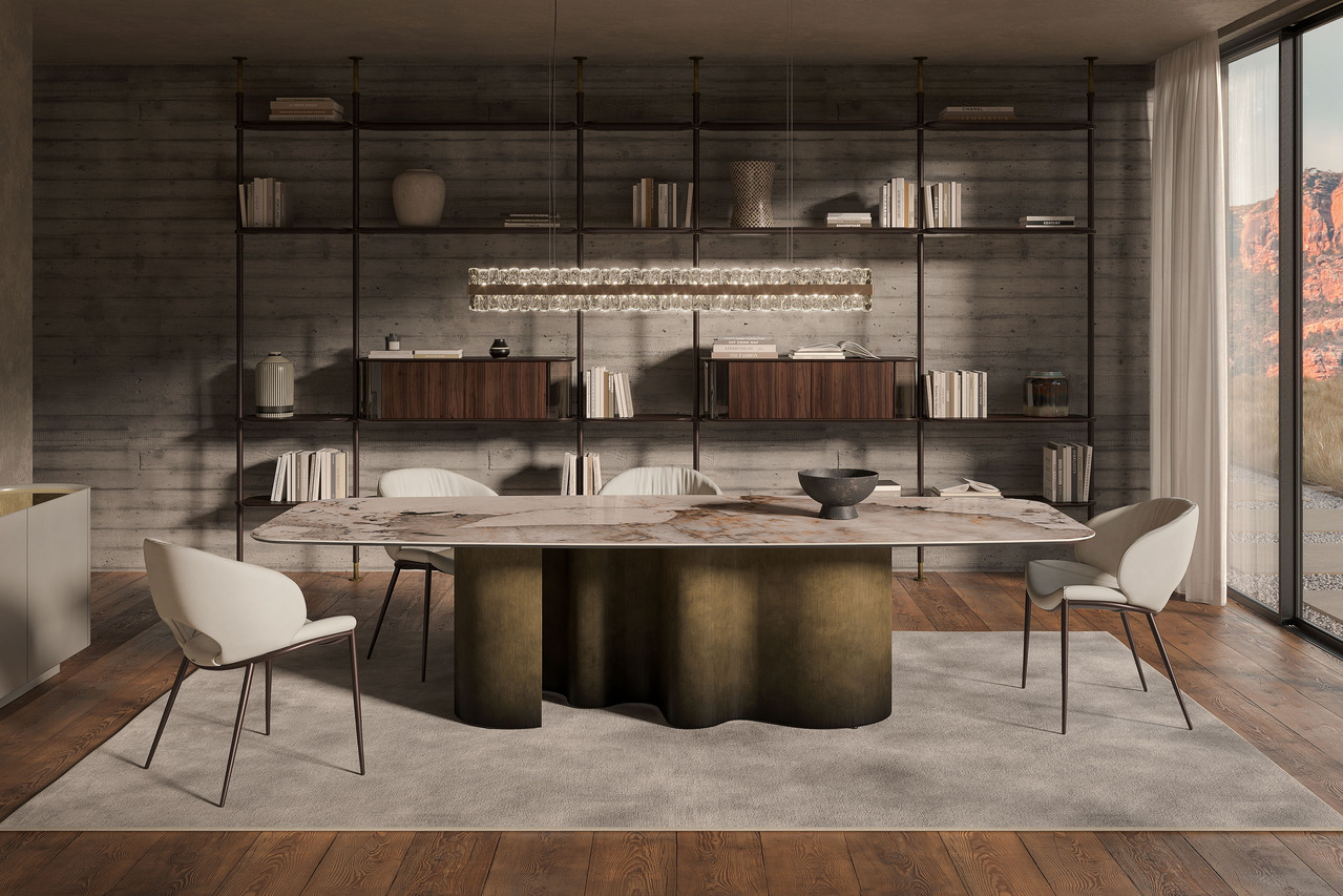 Cattelan Italia Papel Keramik Table, view 2