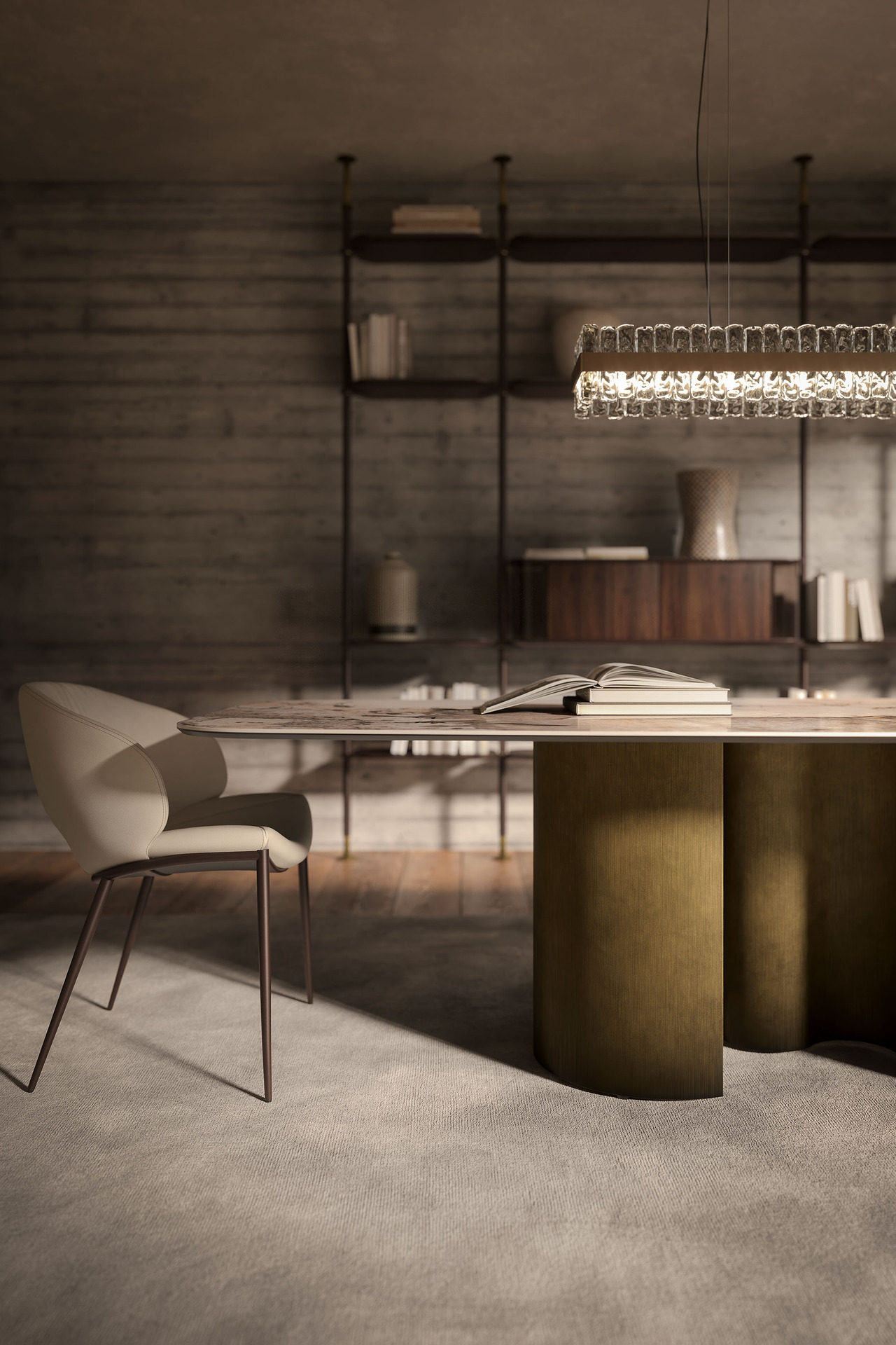 Cattelan Italia Papel Keramik Table, view 4