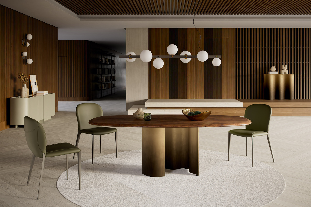 Cattelan Italia Papelito Wood Table, view 2