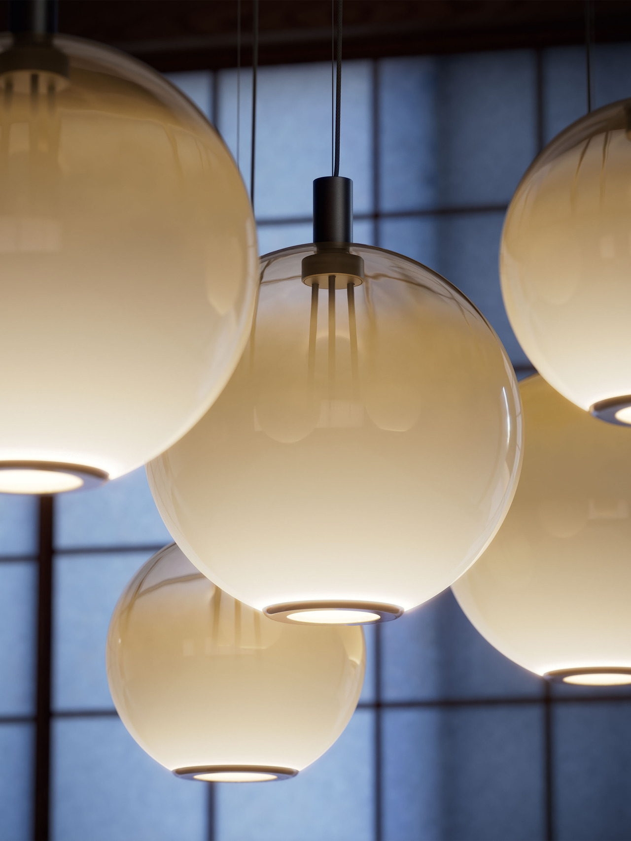 Cattelan Italia Paris Ceiling Light, view 4