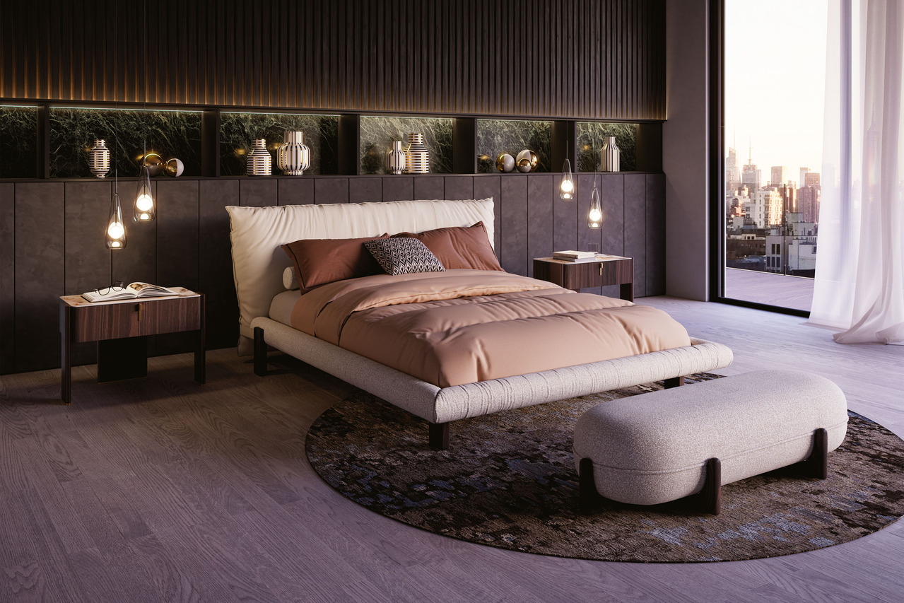 Cattelan Italia Pascal Bed, view 3