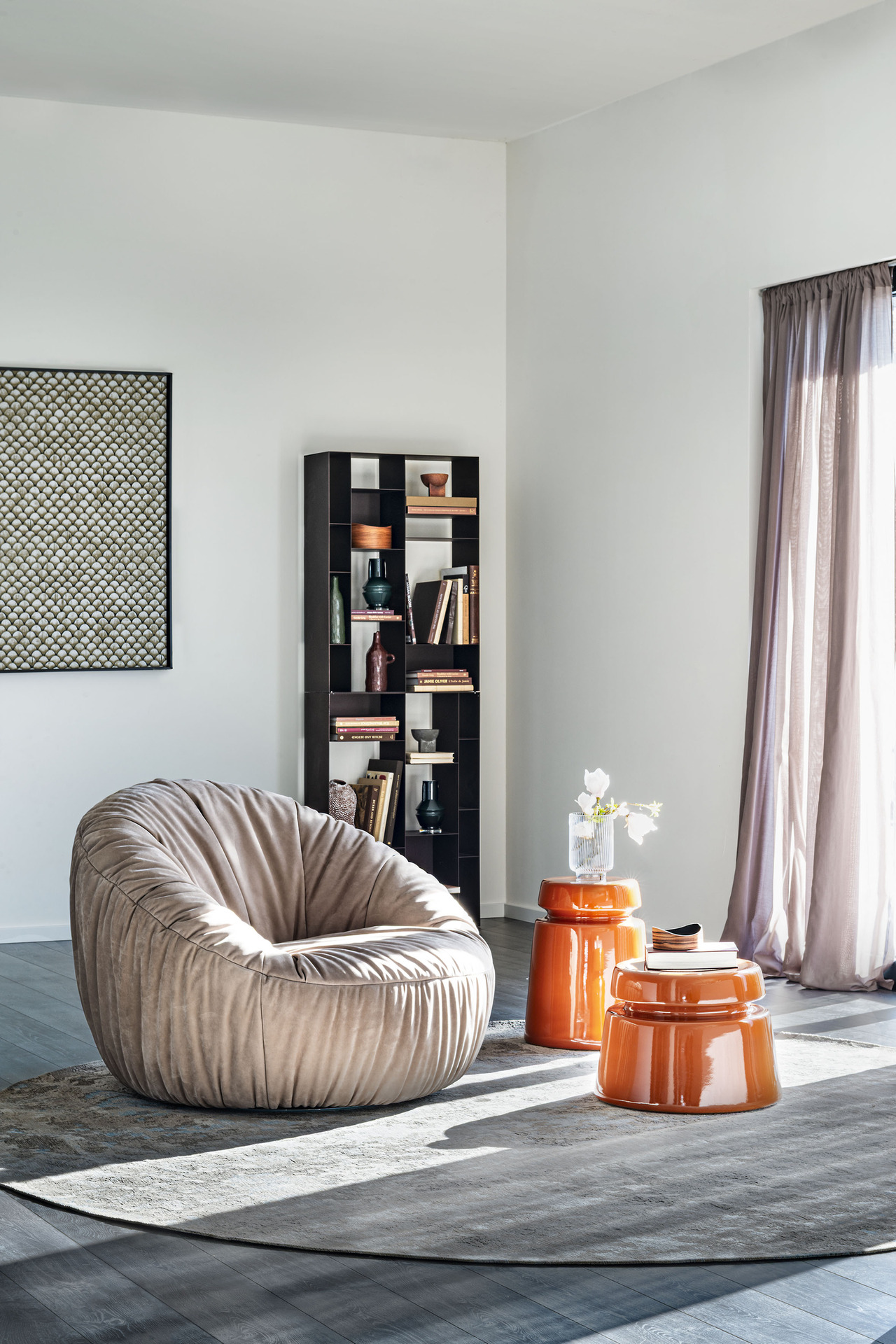 Cattelan Italia Peggy Turn Armchair, view 2