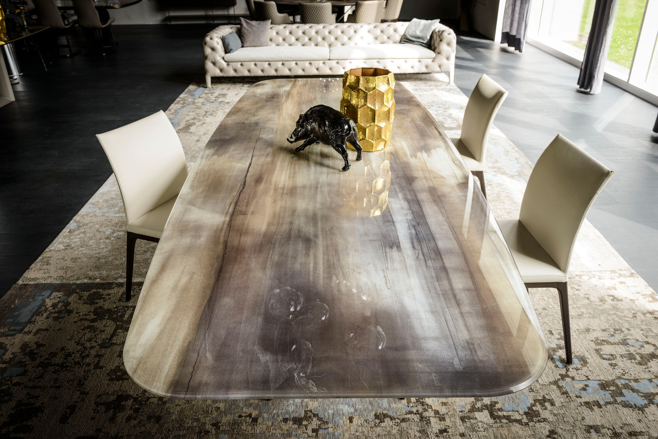 Cattelan Italia Planer Crystalart Table, view 4