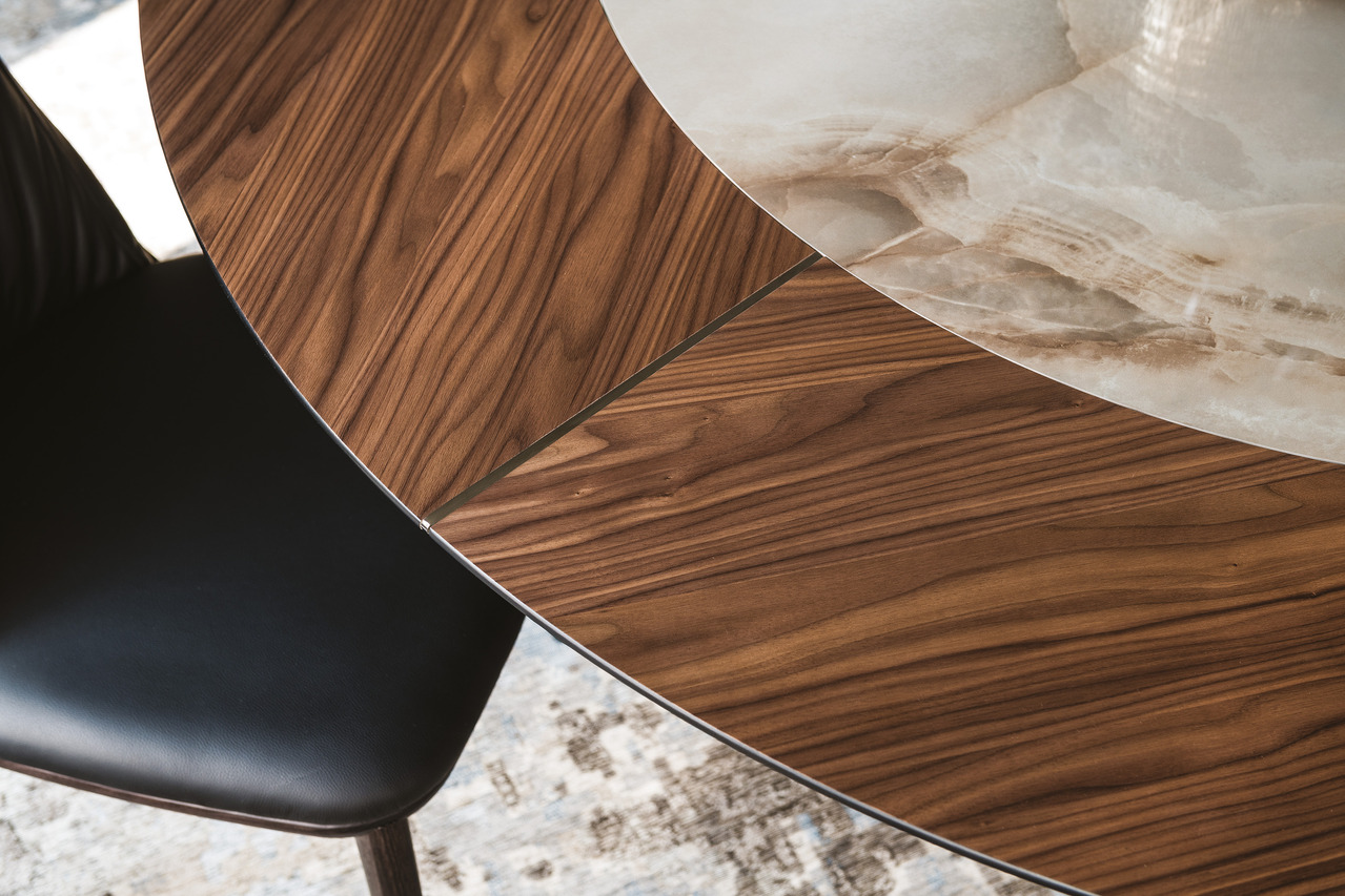 Cattelan Italia Planer Ker-Wood Round Table, view 2