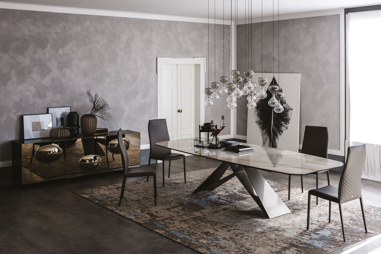 Cattelan Italia Premier Keramik Dining Table, view 2