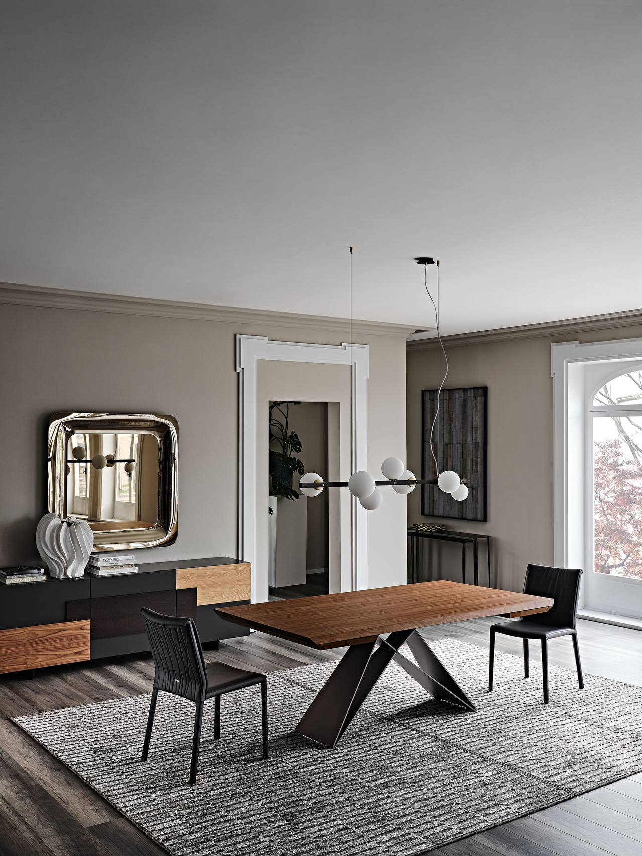 Cattelan Italia Premier Wood Drive Extending Table, view 3
