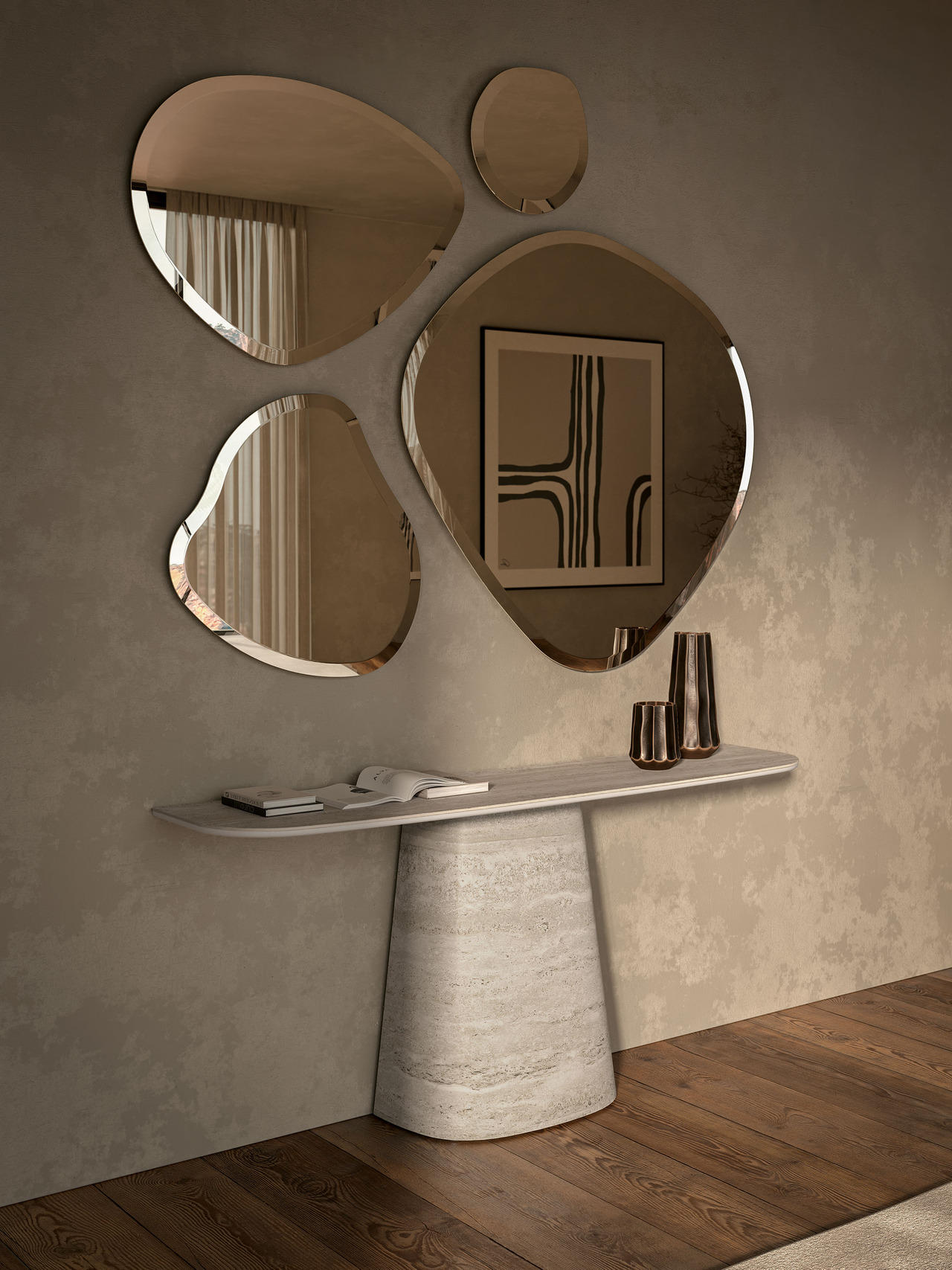 Cattelan Italia Rado Keramik Console, view 2