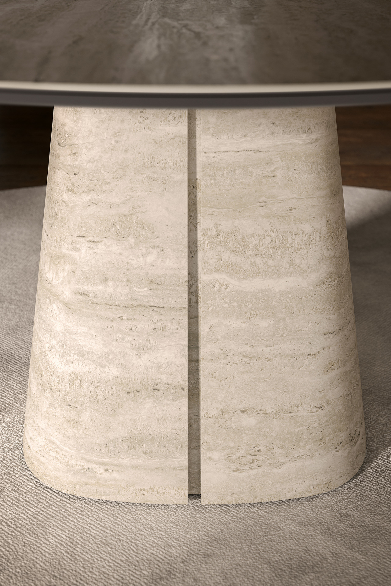 Cattelan Italia Rado Keramik Round Table, view 4