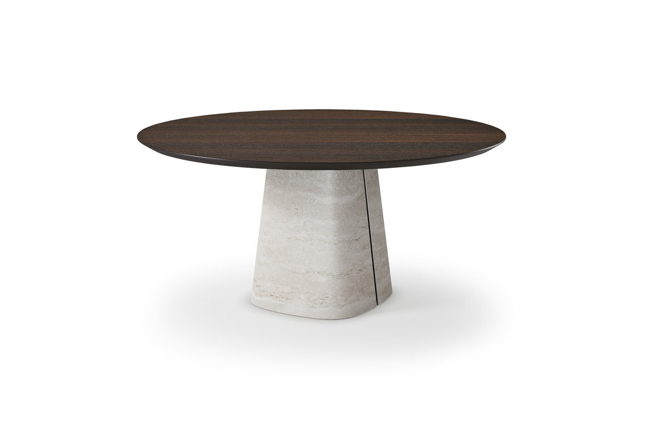 Cattelan Italia Rado Wood Round Table, view 3
