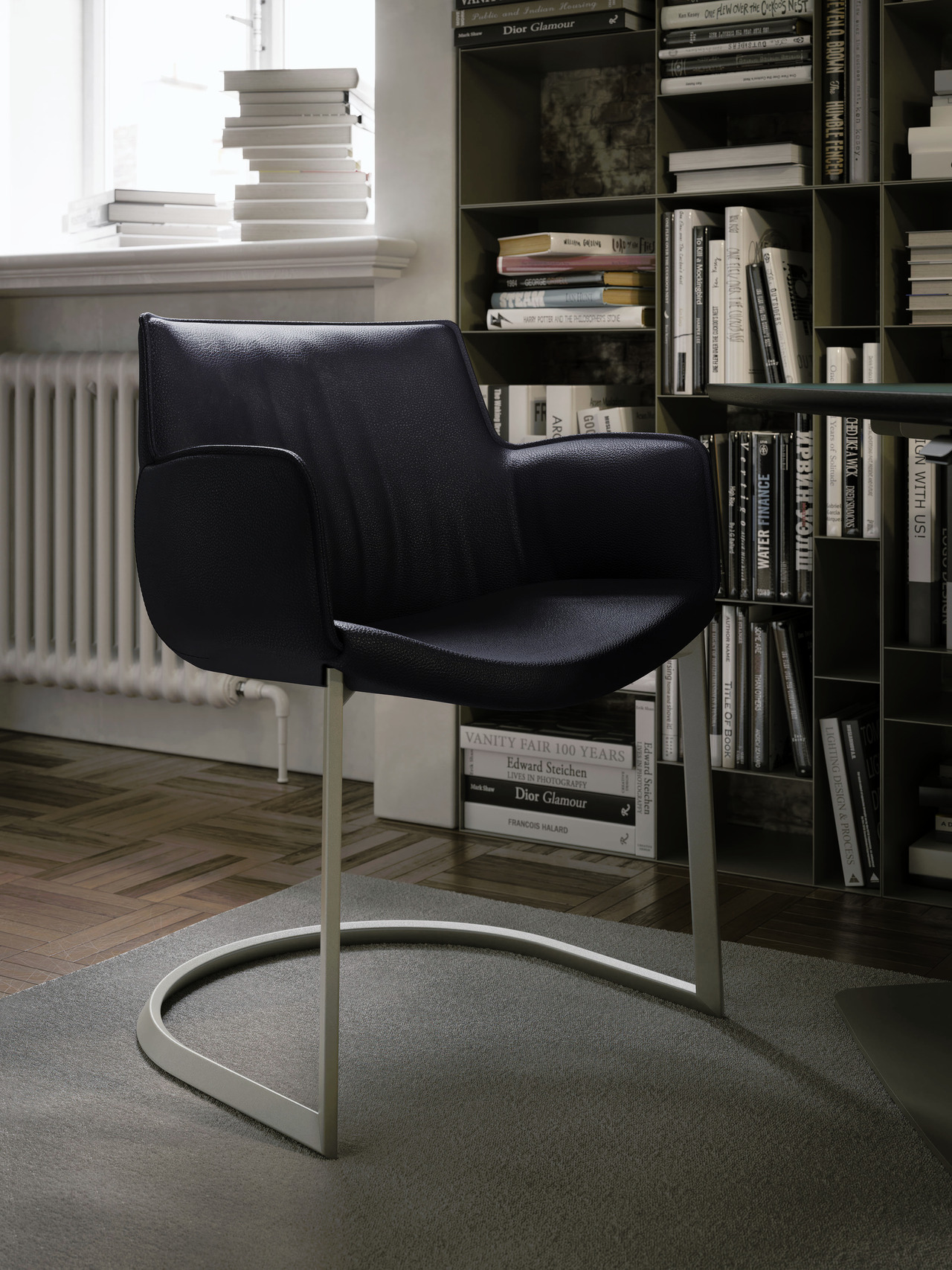 Cattelan Italia Rhonda Cantilever Chair, view 2