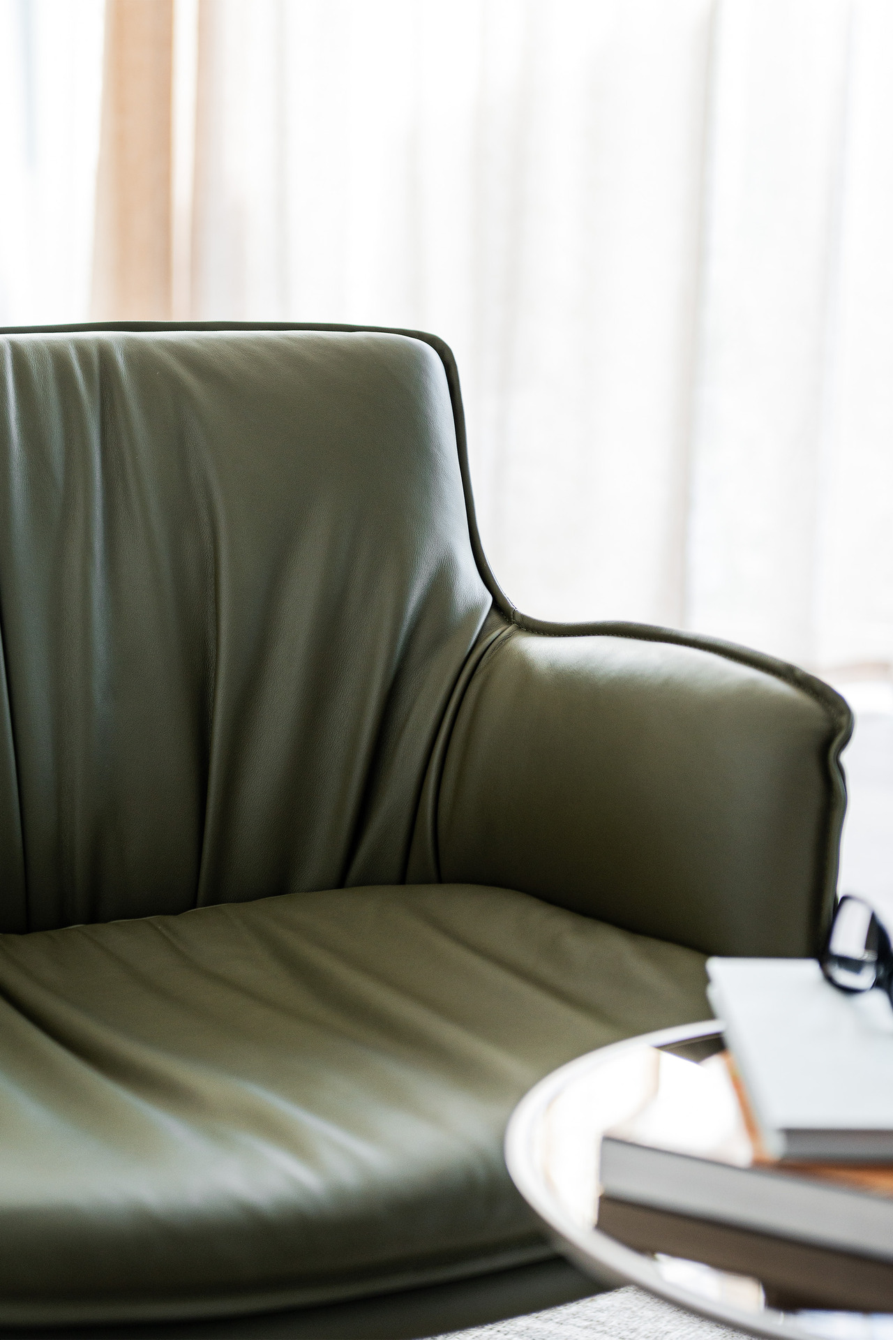 Cattelan Italia Rhonda Lounge Armchair, view 3