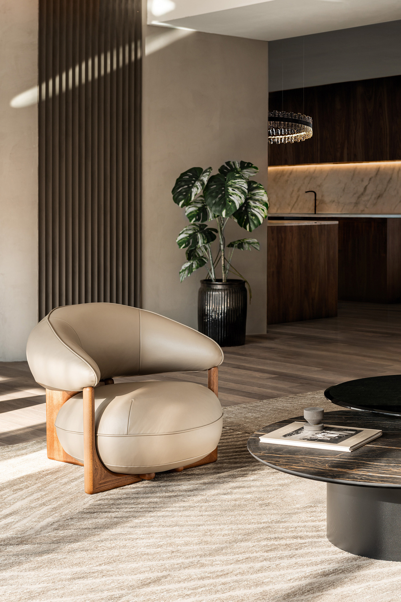 Cattelan Italia Ruby Lounge Armchair, view 2