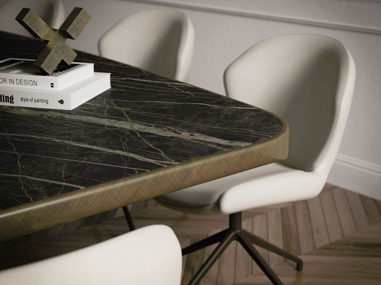 Cattelan Italia Scott Keramik Premium Dining Table, view 4