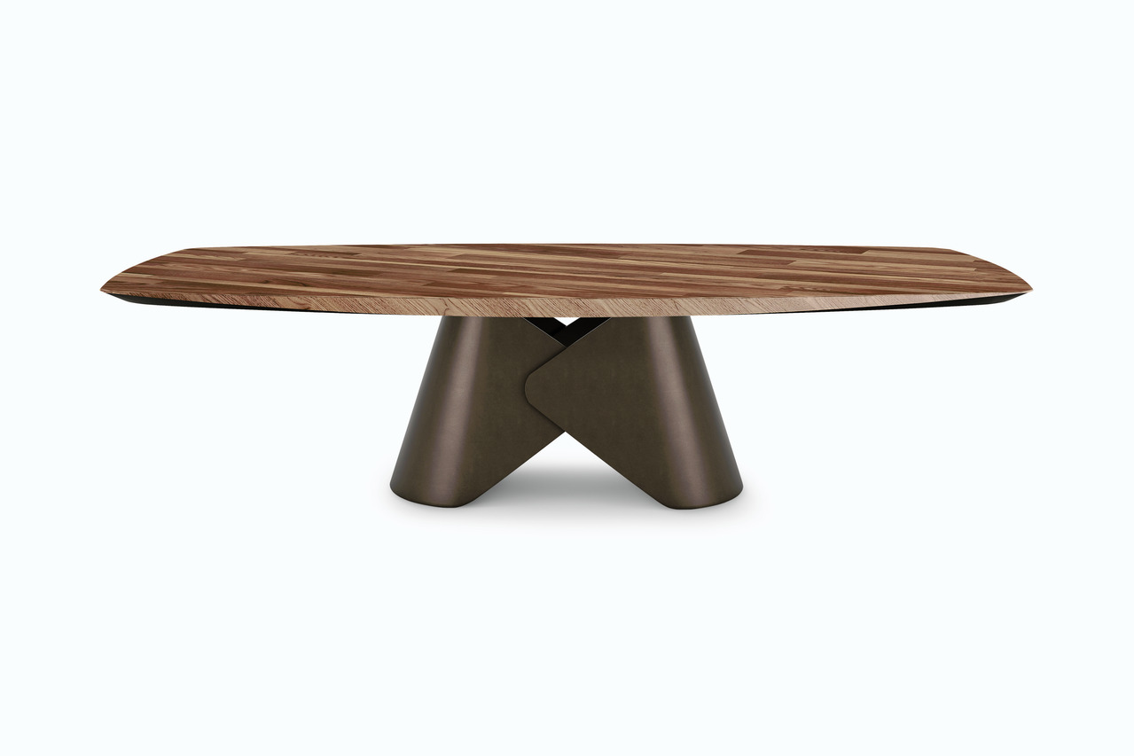 Cattelan Italia Scott Wood Table, view 4