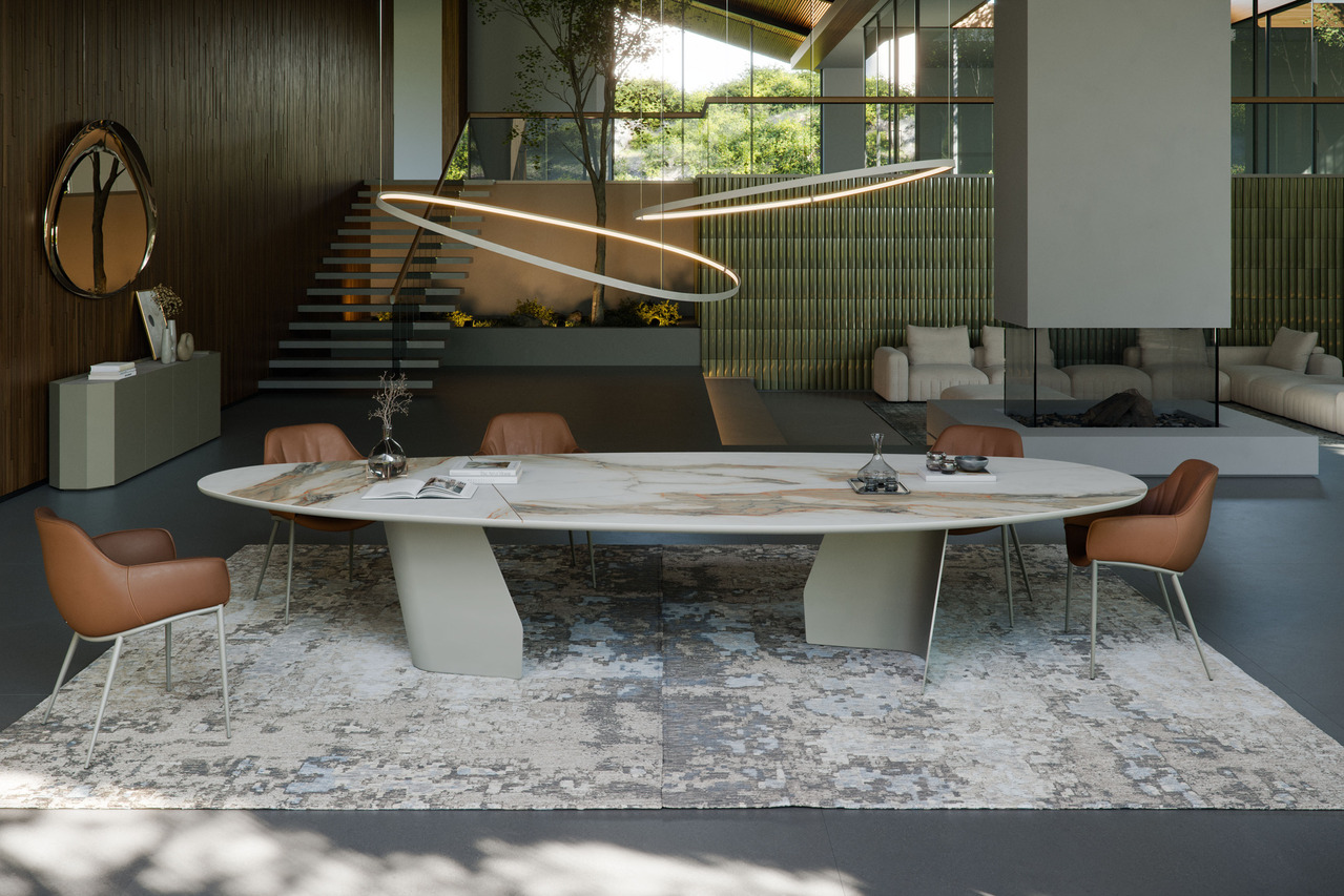 Cattelan Italia Senator Keramik Magnum Table, view 2