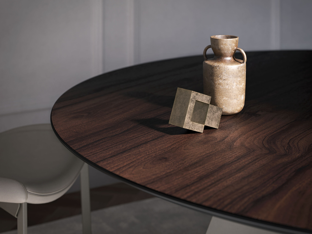 Cattelan Italia Senator Round Dining Table, view 3