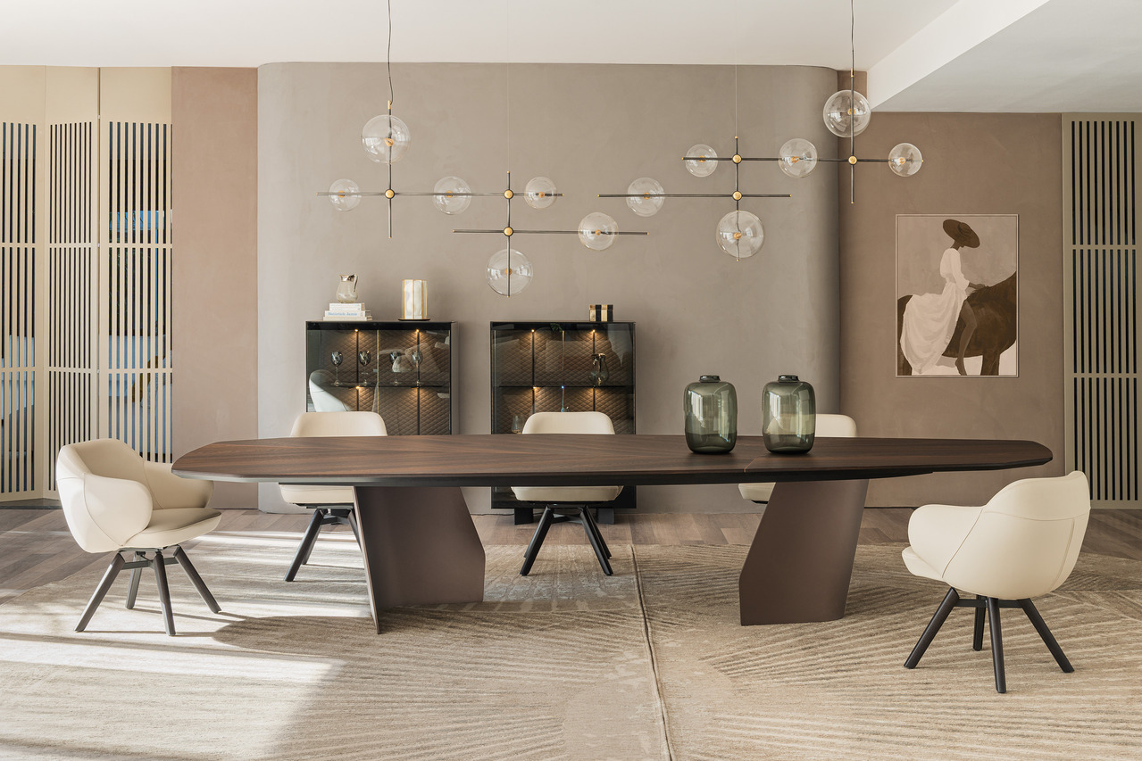 Cattelan Italia Senator Wood Table, view 2