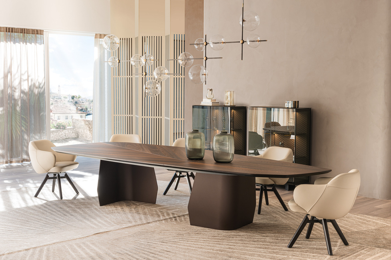 Cattelan Italia Senator Wood Table, view 3