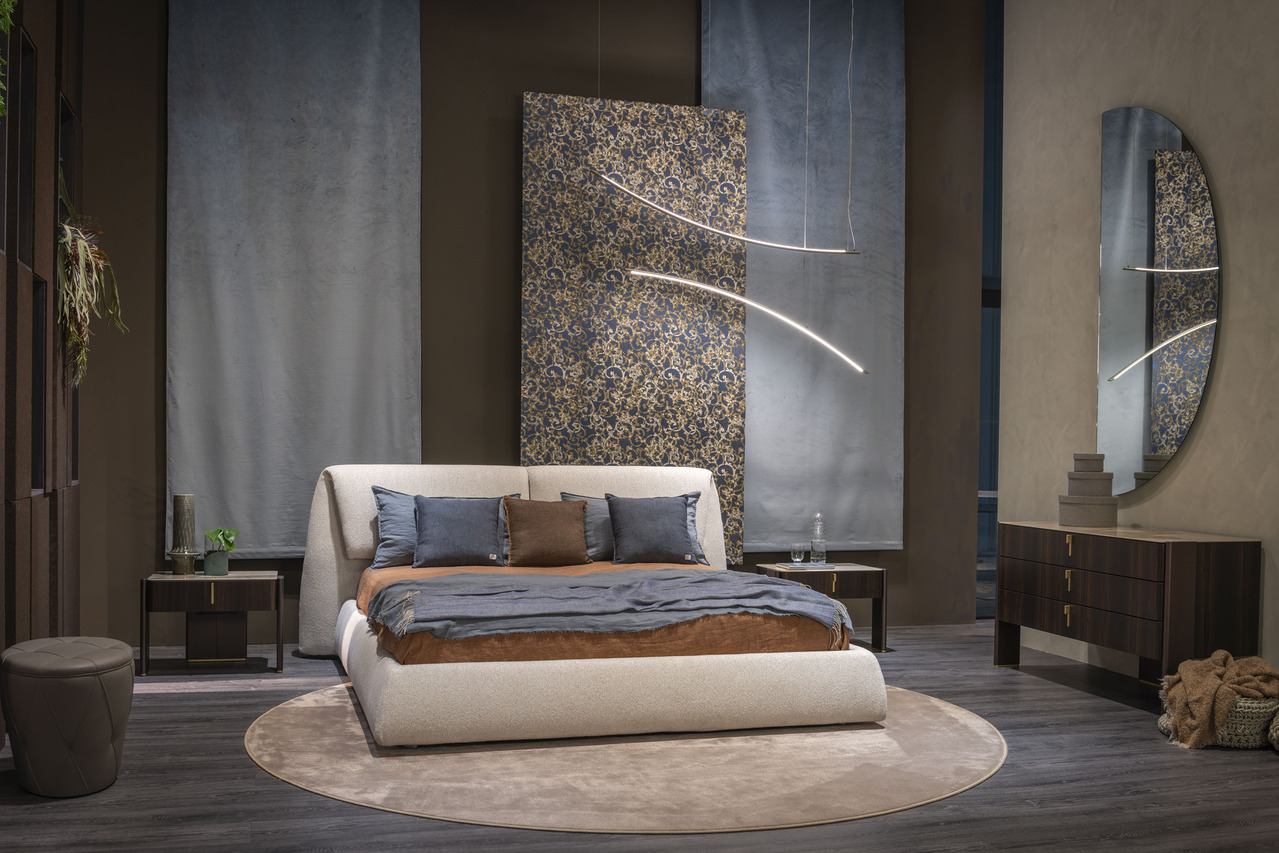 Cattelan Italia Simon Designer Double Bed, view 2