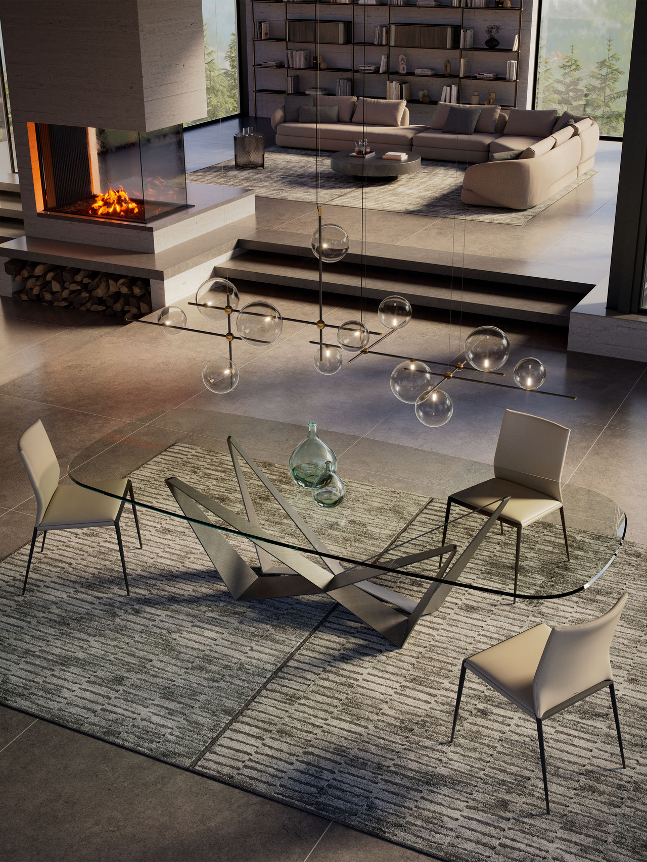 Cattelan Italia Skorpio Table, view 2