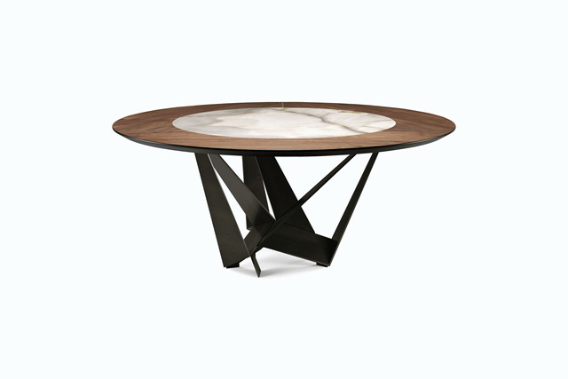 Cattelan Italia Skorpio Ker-Wood Round Table
