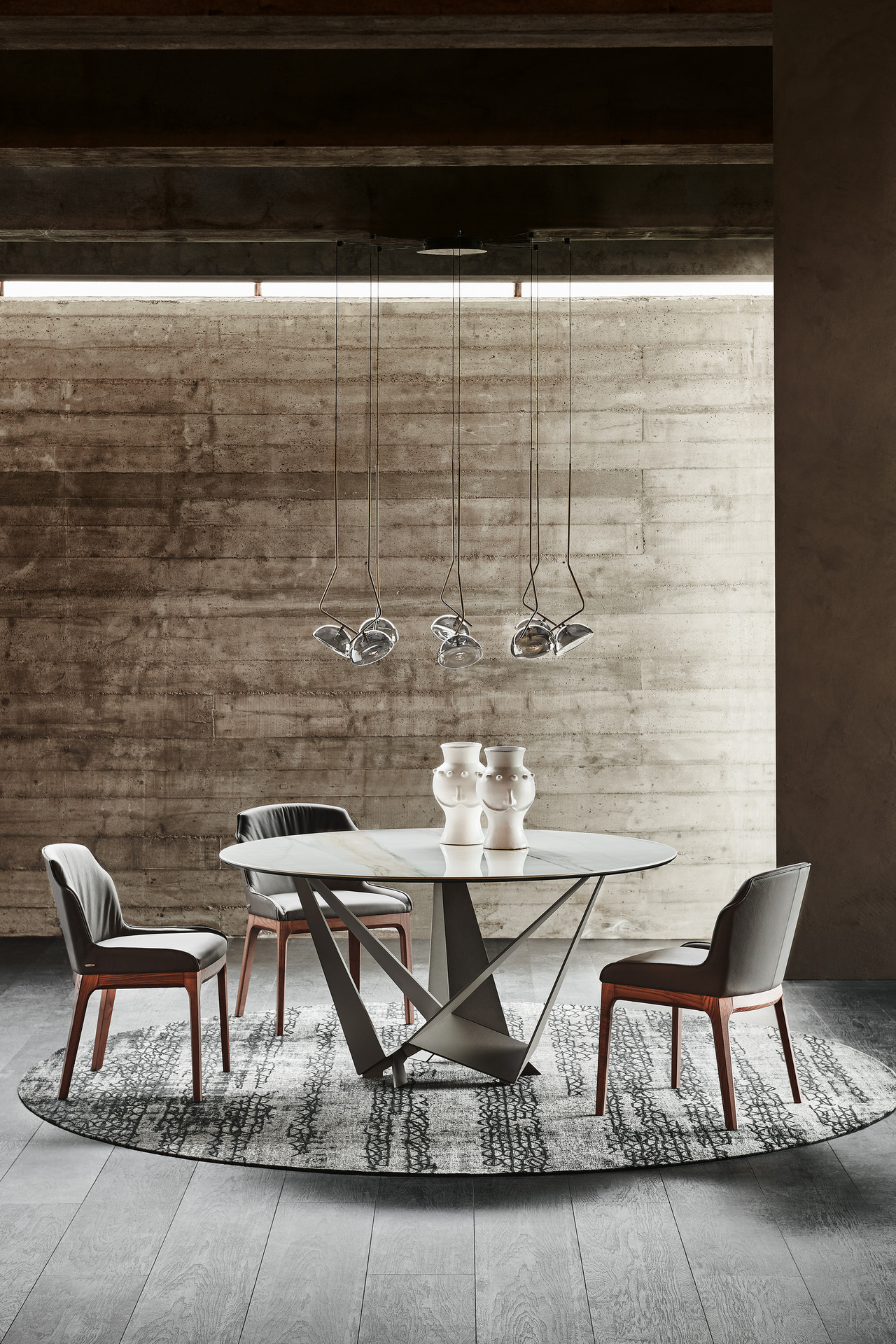 Cattelan Italia Skorpio Keramik Round Table, view 2