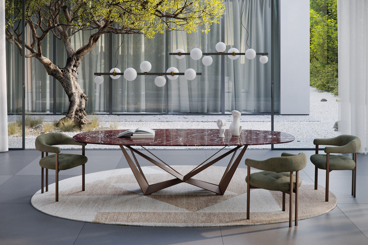 Cattelan Italia Skorpio Marble Table, view 3