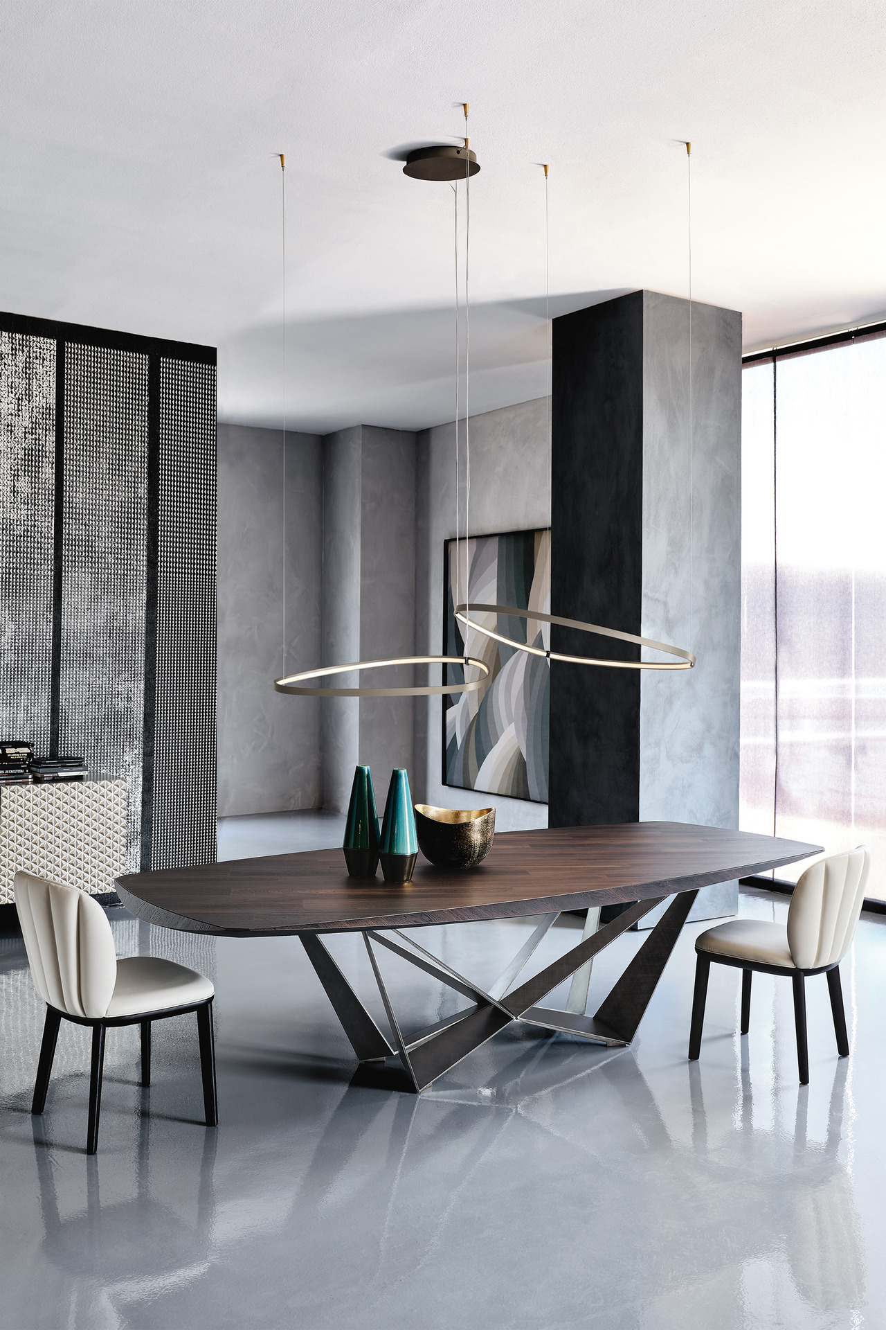 Cattelan Italia Skorpio Wood Table, view 2
