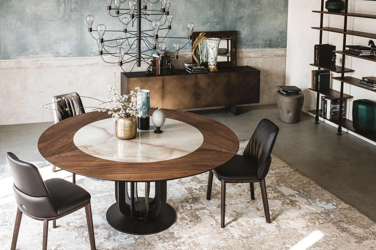Cattelan Italia Soho Ker-Wood Table, view 3