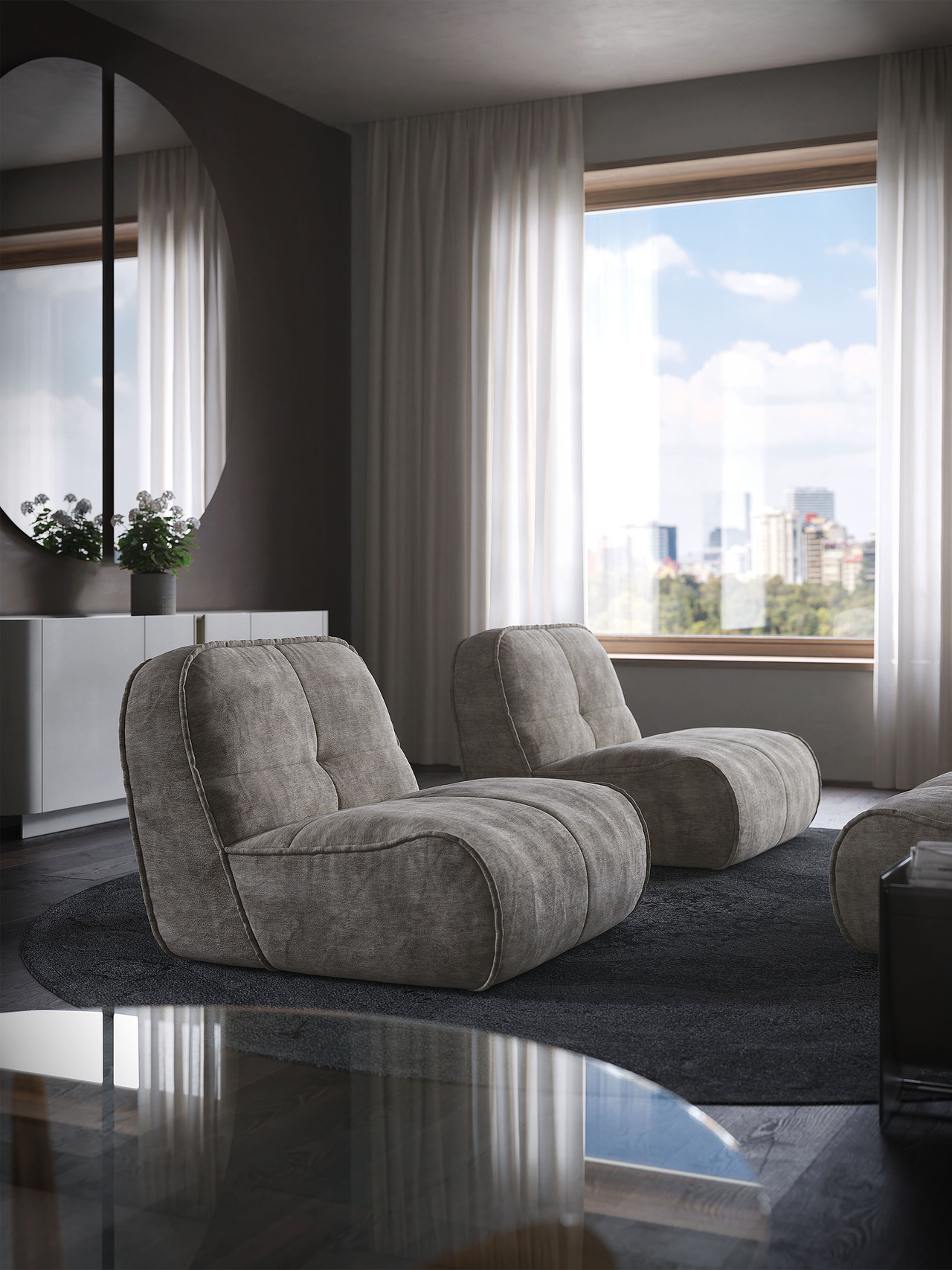 Cattelan Italia Spencer Sofa, view 3