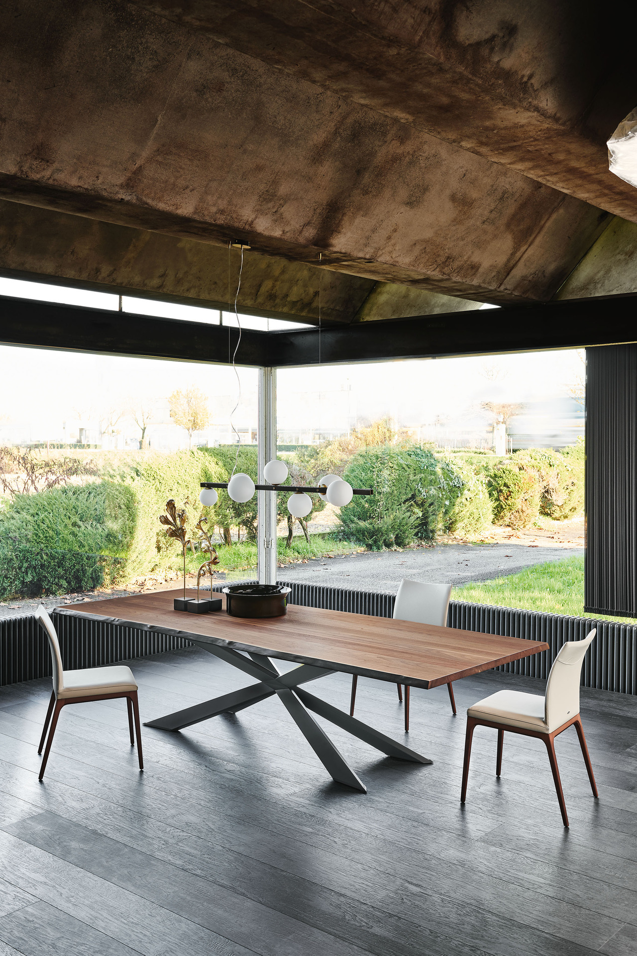 Cattelan Italia Spyder Wood Table, view 3