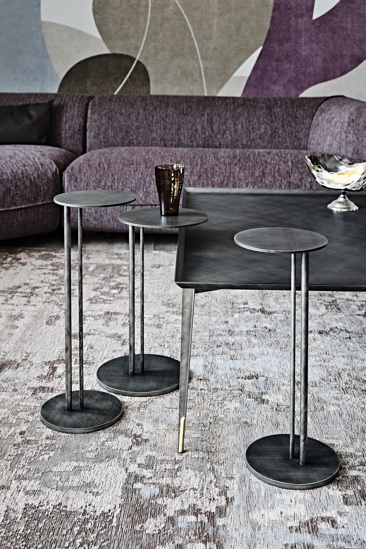 Cattelan Italia Sting Brushed Coffee Table, view 3