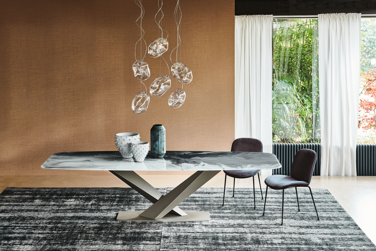 Cattelan Italia Stratos Crystalart Table, view 3