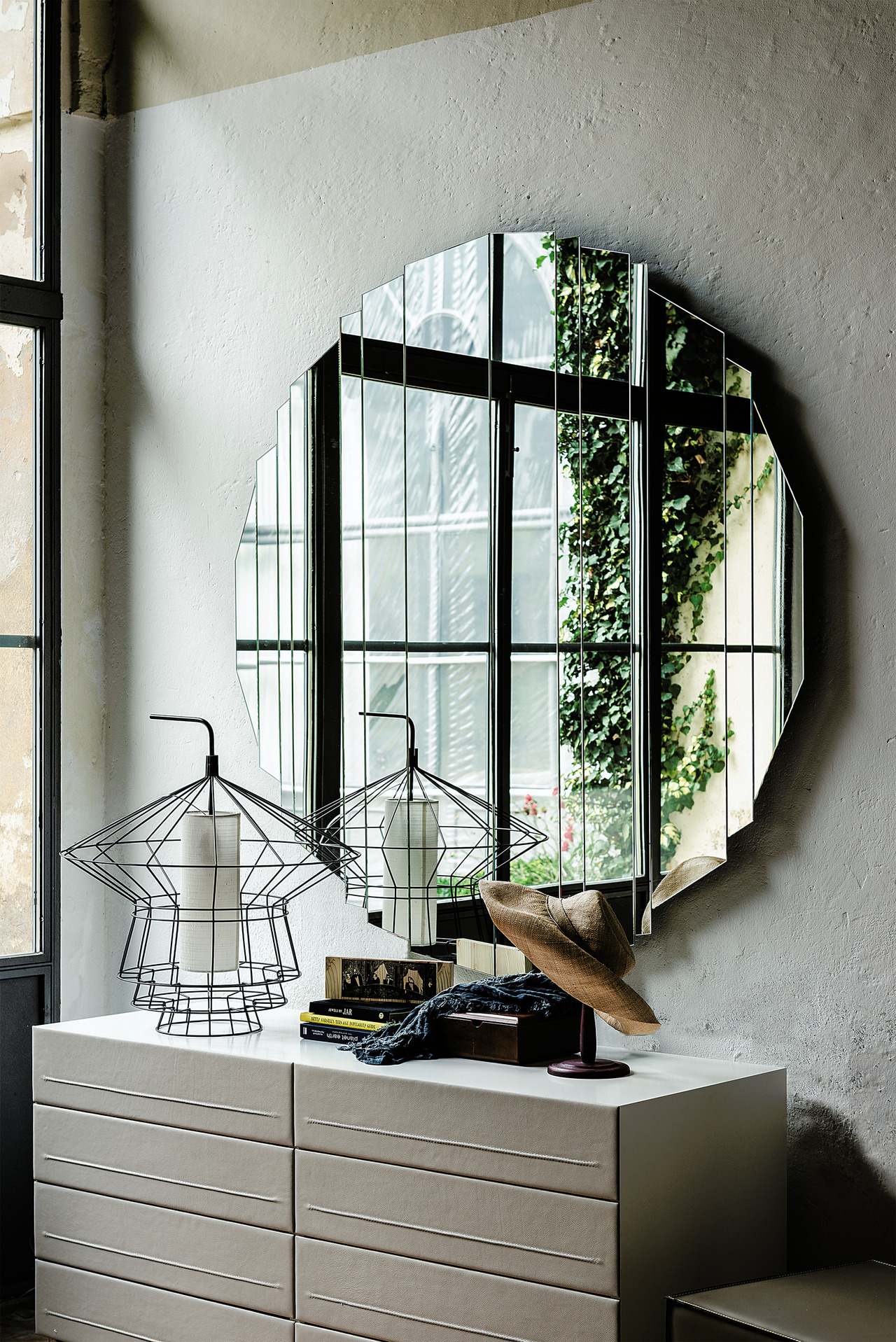 Cattelan Italia Stripes Designer Mirror, view 2