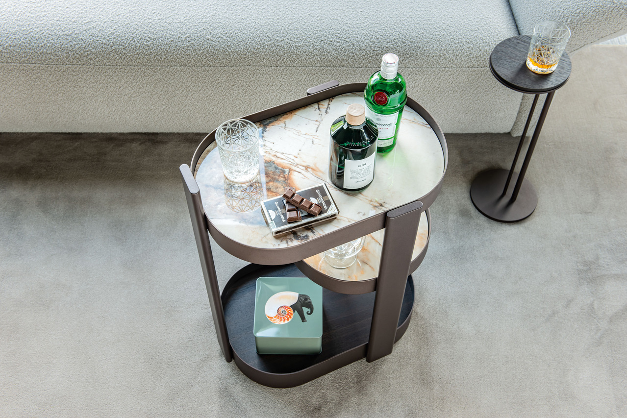 Cattelan Italia Tonic Bar Trolley, view 3