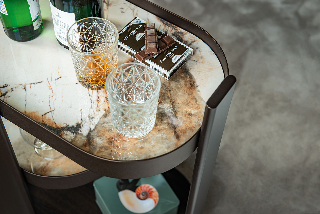 Cattelan Italia Tonic Bar Trolley, view 4