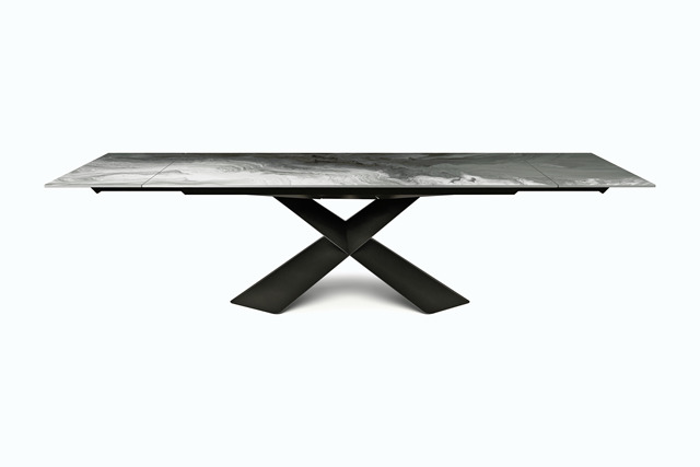 Cattelan Italia Tyron Crystalart Drive Extendable Table